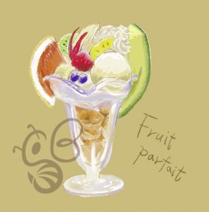 フルーツパフェ